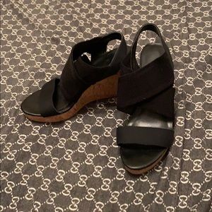 Charles Davis Wedge Sandals